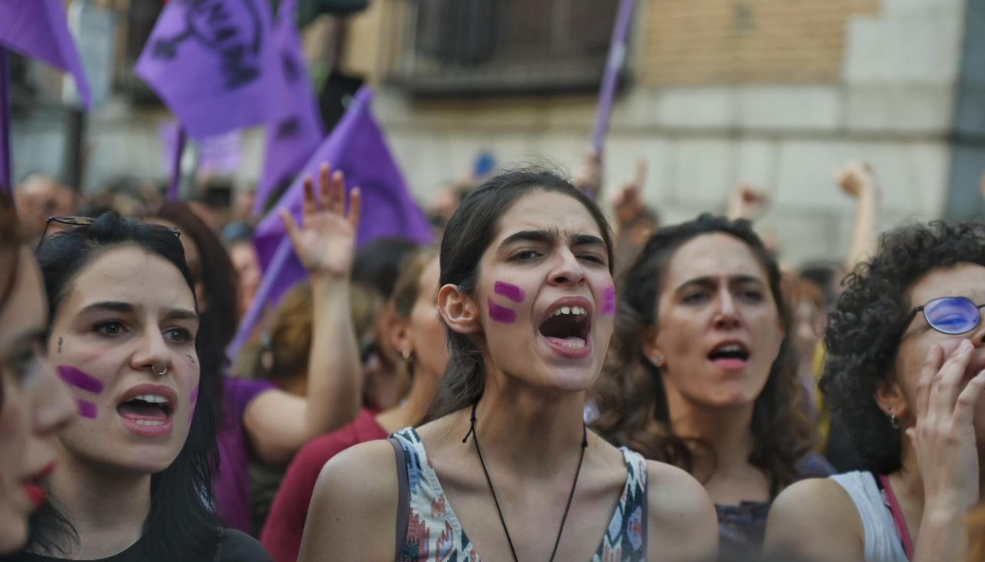 Concentración Sentencia La Manada Justicia Madrid